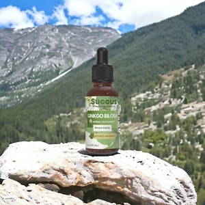 Gingko Biloba Tincture - Mental Clarity Alcohol Free - Picture 1 of 4