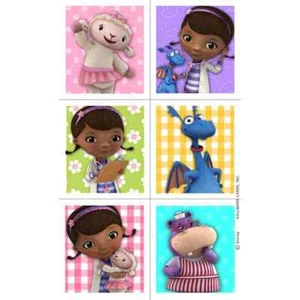 Doc Mcstuffins Party Supplies-Stickers 12 sheets-3pks of 4 sheets each - Picture 1 of 1