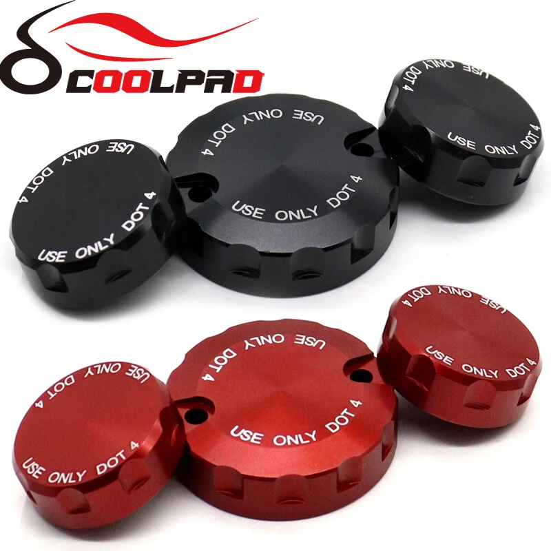 Cubierta de depósito de embrague de freno delantero trasero para Aprilia SMV 1200 Dorsoduro/Caponord Foto 1 de 4