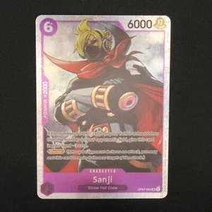 Sanji 500 años en el futuro una pieza OP07-064 SR FOIL CASI NUEVO - Imagen 1 de 6