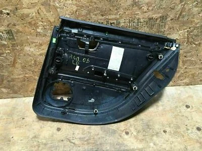 AUDI A4 B7 2006 AVANT QUATTRO REAR LEFT DRIVER SIDE DOOR PANEL TRIM BLACK FACTRY - Image 1 of 4