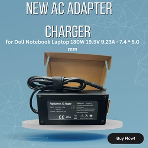 Neu Netzteil Ersatz Adapter Ladegerät für Dell Laptop 180 W 19,5 V 9,23 A - 7,4 * 5,0 - Bild 1 von 6