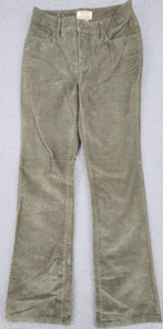 St Johns Bay Womens Brown Secretly Slender Bootcut Corduroy Pants Women's Size 4 - Picture 1 of 12
