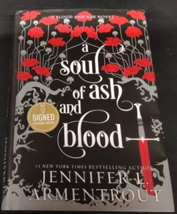 A Soul of Ash and Blood by Jennifer L. Armentrout Signed 2023 Hardcover - Picture 1 of 10