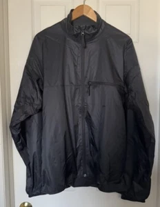 Marmot Men's XL DriClime Windshirt Resort Lightweight Full-Zip Jacket Black NEW - Picture 1 of 13