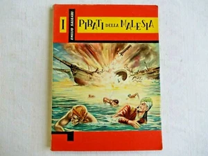 I PIRATI DELLA MALESIA EMILIO SALGARI EDITRICE CARROCCIO 1964 - Picture 1 of 4