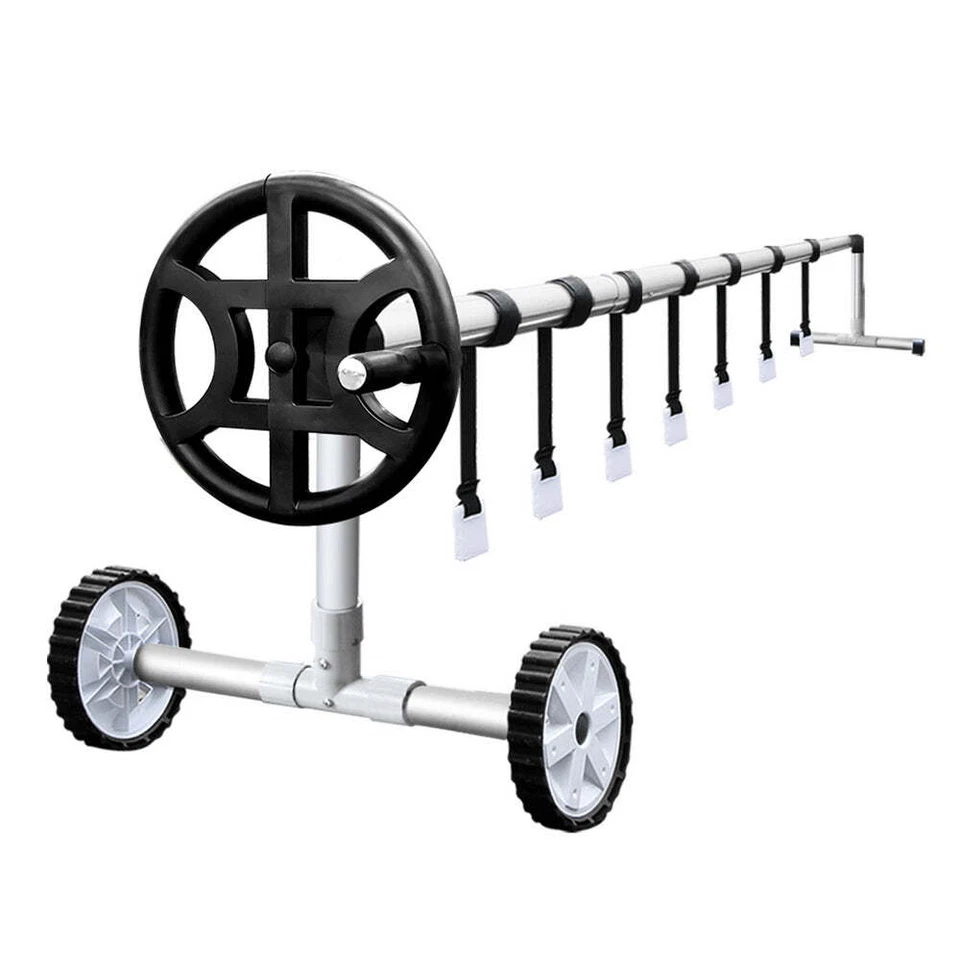 NNEDSZ Swimming Pool Cover Roller Reel Adjustable Solar Thermal Blanket - Image 1 of 4