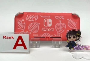 Nintendo Switch Lite Coral Animal Crossing Isabelle Aloha Console Only A Rank 06 - Picture 1 of 18
