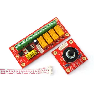 WZ-15 4-way (2-4 adjustable) rotary switch type audio signal switching board - Picture 1 of 6