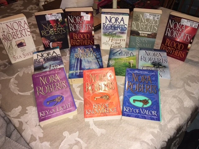 NORA ROBERTS Books- Paperback, Pre-owned.  Drop down list. Trilogys, Classics +! - Image 1 of 1