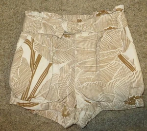 Baby Gap Beige Brown Print Shorts Size 4 Years - Picture 1 of 1