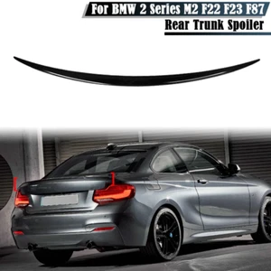 Back Trunk Blade Spoiler Becket for BMW 2 Series M2, F22, F23, F87, M - Picture 1 of 7