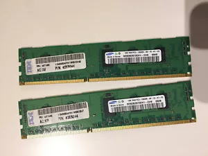 Samsung 1GB 1Rx8 KR M393B2873EH1-CH9 0933 Server Memory - Picture 1 of 1