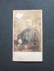 US - 1870's Scarce 3c Wash Revenue Attached to Bowdoin Photograph - Picture 1 of 2