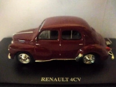 UNIVERSAL HOBBIES 7711223567 Renault 4CV 1:43 AUTHENTIQUE COLLECTION - Image 1 of 4