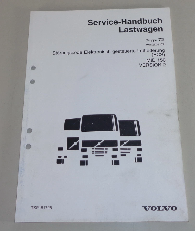 Manual de Taller Volvo Camión Códigos Fallos Suspensión ( Esc) Mid 150 Von 2002 - Imagen 1 de 1