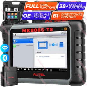 Autel MaxiCOM MK808S-TS MK808TS TPMS Relearn Program Tool Car Diagnostic Scanner - Bild 1 von 10