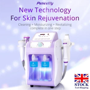6 in1 Spa Hydra Water Facial Cleaner Aqua Peel Hydro Dermabrasion Beauty Machine - Picture 1 of 13