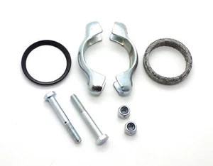 VW Tailpipe Silencer Heat Exchanger Exhaust Clamp Beetle Bay Split 111298051A - Picture 1 of 3