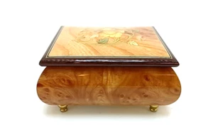 JOBIN Romance caja de música - Schubert Die Truelle - juego suizo - caja de música - Imagen 1 de 3