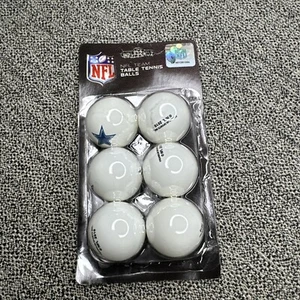 NFL DALLAS COWBOYS Ping Pong Balls 6 Pack Brand New - Picture 1 of 2