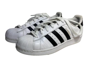 Adidas Superstar Womens Size 6 Sneakers White Black - Picture 1 of 20