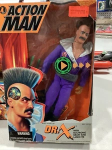 1995 Kenner Action Man Dr. X w/ Electronic Brain & Laser Eye 12" - Picture 1 of 12