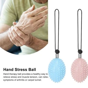 Squeeze Stress Relief Hand Stress Ball TPR Grip Strength Balls Finger and Arm - Picture 1 of 9