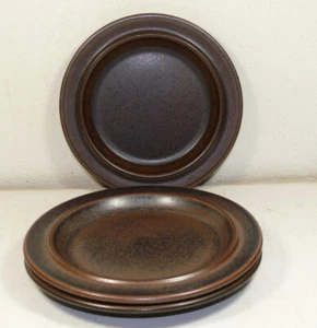 ARABIA Finland Ulla Procope - 3 Breakfast Plates from the 'Ruska' series - Picture 1 of 2