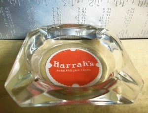 Vintage Harrah's - Reno and Lake Tahoe - Ashtray - Imagen 1 de 7