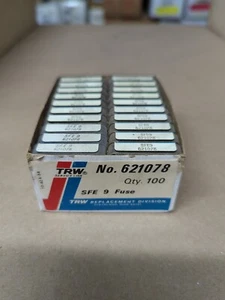 LOT OF 100 TRW FUSES SFE-9 NOS - Picture 1 of 3