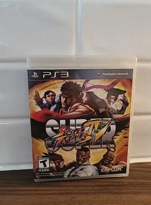 Super Street Fighter IV 4 (PlayStation 3, 2010) PS3 - CIB- Complete - Image 1 of 4
