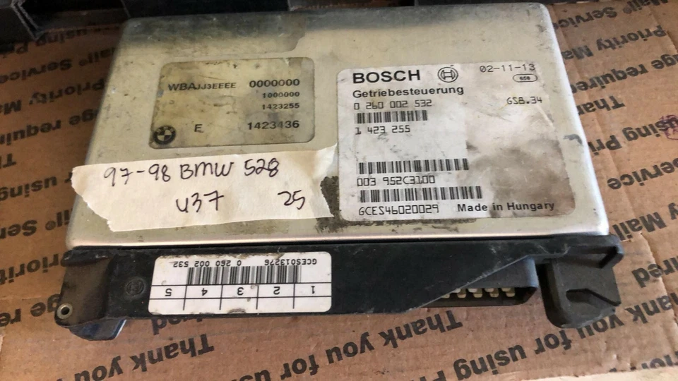 0 260 002 532 tcm transmisión ordenador 1997-1998 bmw 528i Foto 1 de 1