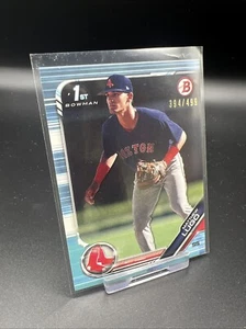 2019 Bowman Draft Sky Blue /499 Matthew Lugo #BD-139 - Picture 1 of 2