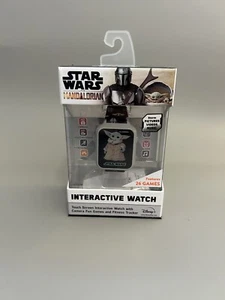 Star Wars The Mandalorian The Child Interactive Smart Watch 26 Games New - Picture 1 of 4