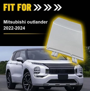 Pearl White Front Bumper Tow Hook Cover Cap For Mitsubishi Outlander 2022-2024 - Picture 1 of 6