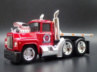 1980 80 MACK R685ST Flatbed Rimorchio Camion 1:64 Scala da Collezione Diecast - Immagine 1 di 4