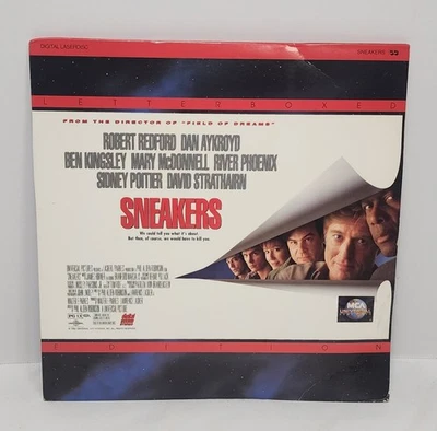 Sneakers (Laserdisc CLV/CAV, 1993) 2-Disc Set - Robert Redford - Image 1 of 3