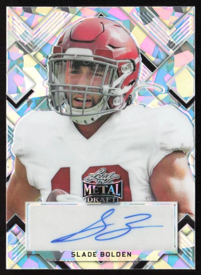 2022 Leaf Metal Draft Portrait Auto Wave /25 Slade Bolden #PA-SB1 Alabama - Image 1 of 2