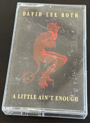 David Lee Roth - Van Halen - "A Little Ain't Enough" Cassette Tape - - Image 1 of 3