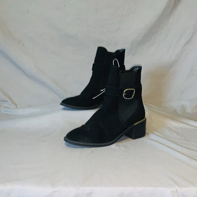 Botas Chelsea de fiesta Liz Claiborne para mujer Ellison de tacón ancho talla 7. Bota Foto 1 de 4