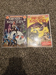 SWORD OF SORCERY No. 2 and 3 May 1973 DC Comics - Chaykin/Wrightson Cover - Picture 1 of 13
