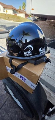 Sombrero duro PMI Pacific Kiwi. Casco de seguridad con suspensión de trinquete negro Foto 1 de 4