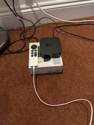 Apple TV 4K 64GB 2022 2nd Generation A2169 Black  with Siri Remote - Image 1 of 3