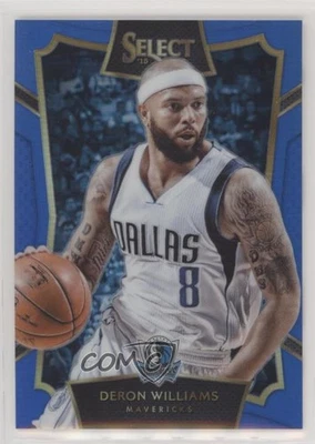 2015-16 Panini Select Concourse Blue Prizm /249 Deron Williams #13 - Image 1 of 2