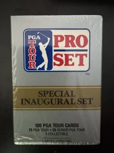 1990 PGA Tour Special Inaugural Pro Set Golf 100 Cards 1 Collectible New Sealed - Picture 1 of 2
