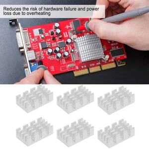 80Pcs Aluminum Heatsinks Module Cooling Radiator Board For Routers✈ - Afbeelding 1 van 12