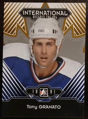 2013 - 2014 ITG Tony Granato International Decades The 90's Gold /30 #24 Hockey - Image 1 of 2