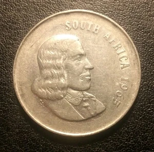 1965 South Africa 20 Cent Coin - Picture 1 of 2