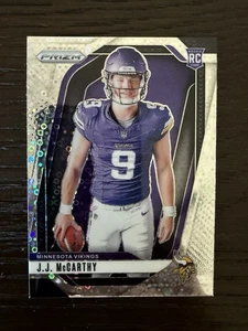 2024 JJ McCarthy Prizm Variation No Huddle Disco Rookie Vikings SP #13 - Picture 1 of 3